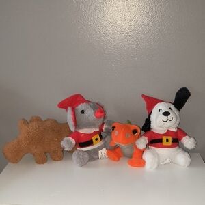 Festive Plush Toy Collection